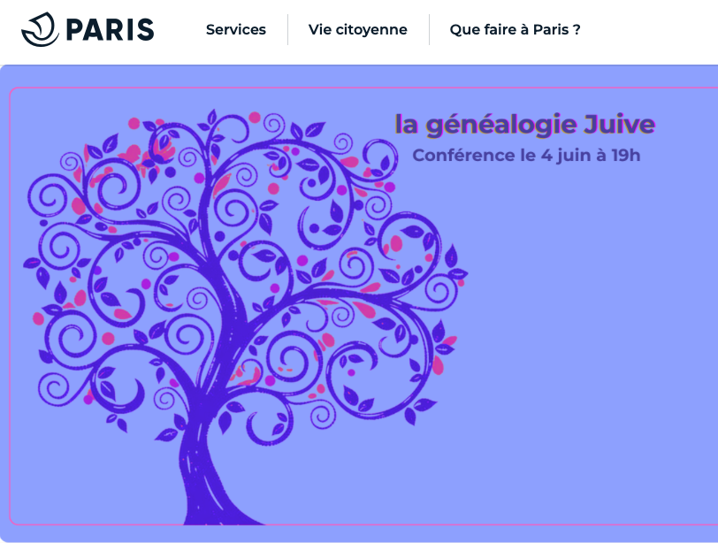 La généalogie Juive