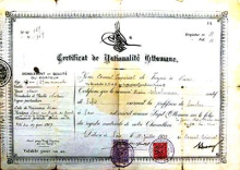 Certificat de nationalité